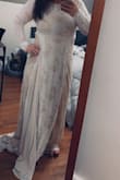 I ordered a few dresses at the same time, all from Lulus, and this was the one I was least excited about. I thought it was nice but I wouldn't like it.
The second I put this on I KNEW I was going to get married in it. It is exactly what I envisioned myself wearing.
The material is buttery soft. The quality is incredible. I am obsessed. I cannot believe I found my DREAM wedding dress for under $200.
I will now be purchasing my bridesmaids dresses, shoes, jewelry and honey moon wardrobe all from Lulus! Cannot recommend this enough. - Rileigh C.