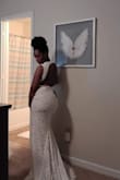 I originally ordered another dress from this website. It was strapless and a size small. I couldn't even zip it all the way LOL. Lulus.com made the return process super easy and I decided on this one. I am so glad I did. It is beautiful, fits like a glove, and is perfect for my upcoming wedding in Hawaii. I ordered this dress in a size medium. It is very fitting and I love it! - Sheena C.