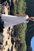 Perfect for my beach elopement. Everyone said I looked like a Greek goddess. So happy with my purchase!! A small was too big for me; I had to have the straps shortened and the dress hemmed a few inches. Would have ordered a XS if I had time. - Lyndsey C.