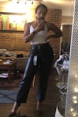 I was a bit disappointed when I tried on this top given all the great reviews. I'm fairly average on top, not too big, and this provided zero support whatsoever. I felt like it didn't look classy. Also the straps kept falling off. - Noushin A.