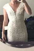 I actually really liked this dress! It fit great on my body but fairly large on top. The cropped sleeves are cute, and it's a great option for the price point. - Madi S.