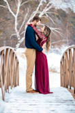 This dress was perfect for engagement photos. A little long for me but I'm short so I expected that. Fit perfectly! - Marlee C.