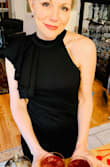 The weight of this dress allows it to hug your curves without bulk. The length was good with a kitten heal. The price is amazing for the quality. I wore it for a Valentine's photo shoot but will also wear it for an engagement dinner. - Rebecca S.