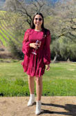 The dress fit a little loose but I didn't mind! It is a very weightless dress and flows so nicely - Jenny G.