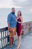 I love midi dresses but can never find ones that actually for correctly. I thought this was the perfect length. The material is sparkly and also very stretchy. If you are in between sizes I would go down. This was the perfect Valentine's Day dress! LOVE. - Ashley D.