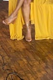I love these shoes! Very comfortable. I wore them for a photo shoot. They are the perfect nude for my complexion. I would have gone up a size. My feet kept sliding to the front. Other than that; I love them! - Jessica R.