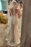 I wore this dress as my wedding dress when we eloped to Las Vegas. It was perfect! Simple and elegant! I felt classy, but was still able to run up and down the Vegas Strip all day & night - Shelby T.