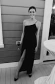 this dress was a showstopper at a wedding I attended! I got lots of compliments! Finished the look with a black heel, diamond earrings and a straight pony tail with middle part! - Lauren B.