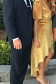 Very flattering for any size/shape. Sexy and classy. Highly recommend buying this dress! - Kristi H.