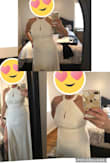 I'm wearing this in my upcoming wedding and absolutely adore this dress. It fits perfectly and really accents my body in the right spot. - Sarah T.