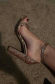 The shoes are super cute, however they are very stiff when you get them. I suggest breaking them in before going out in them. - Ashley C.