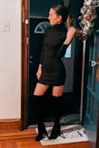 This dress is so sexy, and I got so many compliments. It is a little tight, and after I wear it I do have black all over my skin that needs to be washed off, but honestly worth it because it's such a cute dress. - Jena E.
