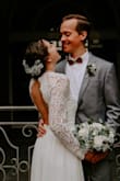 I ordered this dress for my wedding and it was perfect !! The quality is wonderful for such a price. I got so many compliments on it !! The dress was a bit too long but my mum sewed it to fit more around my ankles :) I would totally recommend it !! - Tania D.