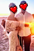 This dress was the perfect cross between romantic and sexy for my intimate beach wedding! Simply STUNNING. I felt so beautiful in it and got so many compliments. - Gina L.