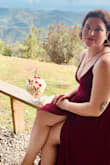 This dress was the best I found for a wedding in Puerto Rico. I got a lot of compliments and it was really comfortable to wear all day. It was a little bit too long even with high heels but nothing bad - Marine L.