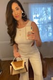Great material and fit! I plan to bring it to the beach, perfect for a night out. - Chelsie