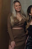 The material is super soft & the fit is great! I wore it to a Valentines dinner and it was warm enough to be comfortable. I am very happy with my purchase! - Hannah O.