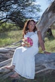 It took two wrong dresses before I finally received the right dress, but when I finally did receive it, it is absolutely gorgeous! Perfect for my beach vow renewal in Maui.  Great fit, except that it is very long and needs to get hemmed, but that's usually the case for us short women.  Definitely recommend it. - Nellie B.