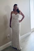 I love this dress! Prior to ordering I read nearly every single review to try to best determine size. For the record I am normally a size 8 with an athletic build. I was trying to determine whether to order a M or L. I decided upon the L and couldn't wait to get it. It arrived in just days and when I tried it on it wouldn't zip fully over my chest. I loved it though and decided to return for an XL, I've never bought anything in an XL and based on the fit/sizing charts I shouldn't have needed that size but I figured why not try it. It also arrived extremely quickly and I put it on and it was perfect! I am adding a little belt to dress it up a bit. All this to say, I would definitely consider ordering up, especially if you have a larger chest. I am so excited to wear this next month at my small wedding in the mountains. - Lindsay J.
