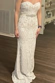 I love this dress. I chose one without beads but I love this dress. - Jamie L.
