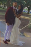 This dress was perfect for our little intimate elopement and it didn't break the bank ! I got lots of compliments and felt so beautiful on my Big Day ! - Ashley D.