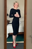 I was very impressed with this dress. Super flattering and well constructed with a heavier than expected material, I expect to be able to wear this dress for a long time. Highly recommend! - Sarah M.