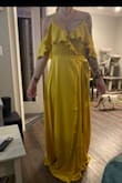 I based it off the reviews and what Lulus recommend per my measurements, and it's huge on me, and so long.  So bummed - Tiffany J.