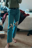 Order the wrong size at first, chatted with customer service and figured out the correct size! I love them! - Abbigael E.