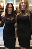 I, the brunette showed up to a wedding and saw a blonde friend wearing the same exact dress. Goes to show you this is a great pick! I loved the dress, the look, and the fit! - Cindy U.