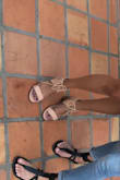 These are pretty comfortable. Small heal so easy to walk in. - Veronica S.