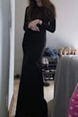 I'm wearing this dress in a concert for my high school choir. I wanted something simple and elegant and this dress is absolutely perfect! I love that it has a little bit of a train rather than being straight at the bottom. My only complaint is just the length in the front. It's not quite long enough for me to wear heels with it. But I expected that because I am tall, I was just hoping it'd be an inch or two longer. But either way, I'm still wearing it, and I love it!! Would highly recommend. - Isabella C.