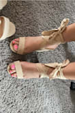 So I bought this for my daughter for the wedding of her aunt this coming spring! And I am so happy about this shoe and purchase! It's true to size! Fits right! Good material and accurate from the picture! Plus it's so pretty and comfortable!! - Michelle S.