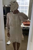 The bottom fits perfectly, but the top is a little baggy! I also thought it runs slightly large, I ordered a L and it ended up being really loose, which made the top part seem extra baggy. - Aishwarya M.