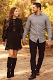 I bought a size xsmall after returning the size small because it ran big. I absolutely loved my dress and the way it fit. I used it for family pictures, I love Lulus! - Nathalie G.