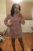Great quality, great material, and great fit. I go back and forth between Lulus S and M but I was a M on this one. I was worried the sleeves would be too long but it wasn't a problem. - Giovanna G.