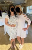 I can't say enough good things about this dress. I wore to my bridal shower and got so many compliments! - Kaylee