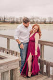 I got this dress for my engagement pictures and it was AMAZING! Even better than I expected. Looked so great on and photographs beautifully. I did have to alter it, but expected that since I'm very short. Had the bottom of the dress hemmed (even though I was in heels - it's a very long dress), the shoulder part shortened, and had them add some coverage in the chest because it was a little more open than what I'm used to. Loved it!! Would buy one in every color! - Ashlyn M.