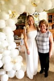 Very cute! Wore for my bridal shower and everyone loved it. I'm 5'6" and was wearing 3" heels but it was very long, I was tripping over it all day. - Christine S.