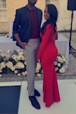 This dress had me killing it a winter wedding!!! - Marcia M.