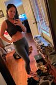 Fits well. Very comfortable. And so cute. Medium top and small bottom - Johnna A.