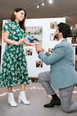 I wore this to my surprise proposal (thank god) and it was truly perfect! I got so many compliments that night, the dress is super comfortable and so elegant looking. I would buy every color if I could! - Kinjal P.