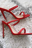 Very sexy, the heel is indeed high, but a comfortable fit - Nicole S.