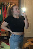 Was small and see through but I'm assuming that's only because my bust. With a sports bra it fit very nice - Lilly S.