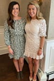 What a great dress! Wore it for my bridal shower. Got so many compliments! I would say it's a little short for anyone over 5'7". But otherwise great dress! - Kaitlin G.