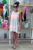 I loved this cover up! I got it for my bachelorette trip and will wear so much more! I got a small because some of the reviews said it could be a little long for regular size (of course depends on height) but I am 5'6 and it fell to the perfect length. Great material and thin but good quality so it was perfect for warm weather! - Catherine G.