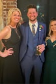 I wore this to a formal wedding. Being 6 foot tall it was long enough to graze the ground (an oddity!) The material feels high end. Lots of compliments on an "expensive looking" dress. - Katie A.