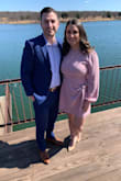 I wore this dress to a wedding in early March. It was a tad bit tighter than expected, but it was very pretty! Love the color. The wrap/tie detail is very flattering. - Shelbi L.