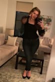 I love this. I wore it on NYE for a heated patio dinner at a french spot. Someone even stopped to take a photo (probably bc of the lights/patio was so cute, but I also chalk it up to this sexy, knock out top). - Marcie B.