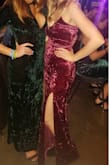 Velvet is just so fun and different. Really enjoyed how this dress looked and felt. - Haley B.