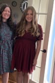 My 14-year-old need a dress to wear to a formal. This was perfect! It does run very small. I don't really think she's a big person and she needed the XL. - Brenna P.
